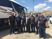  بالصور: فوج جديد من معتمري اللد والرملة ينطلقون إلى الديار الحجازية